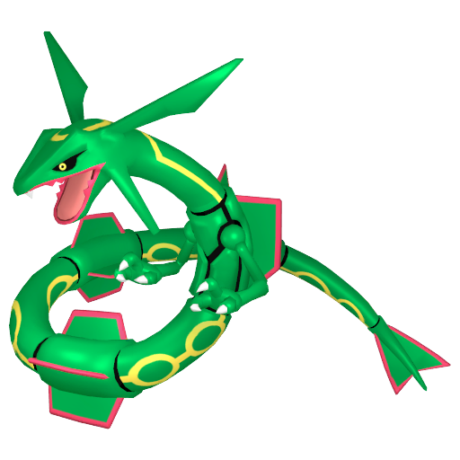 Foto do Rayquaza